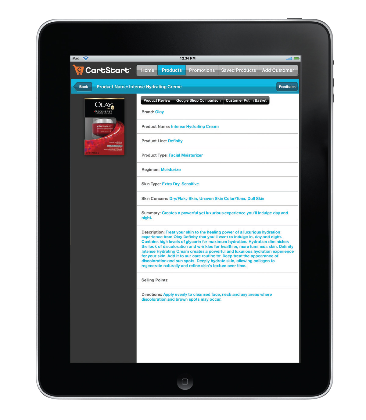 CartStart App Design