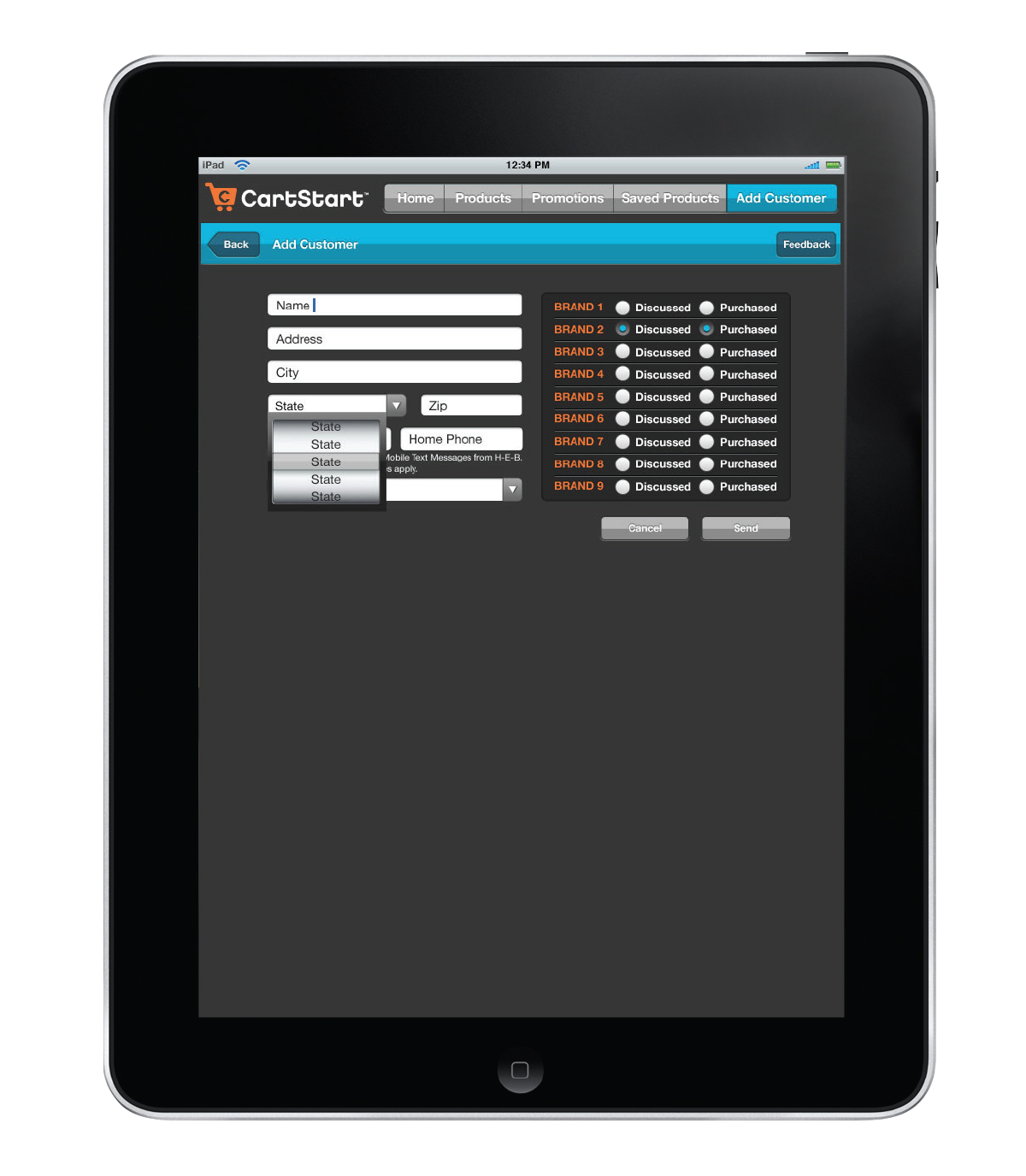 CartStart App Design
