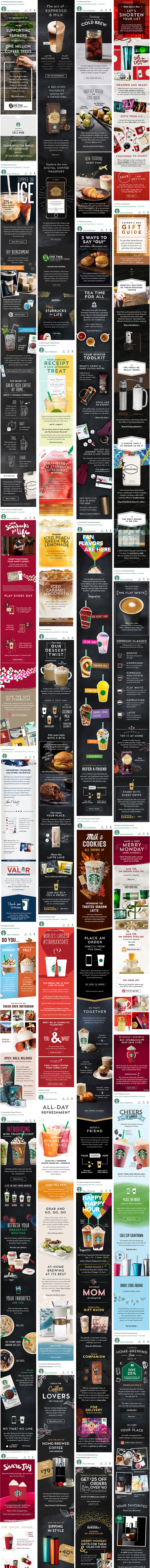 Starbucks Newsletters