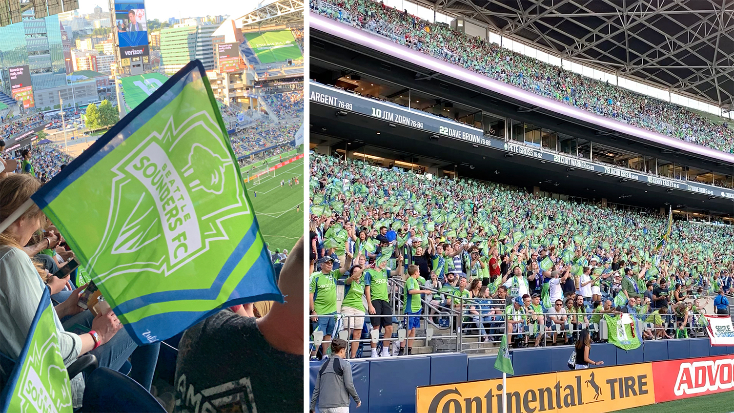 Sounders vs. Timbers